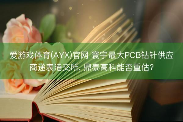 爱游戏体育(AYX)官网 寰宇最大PCB钻针供应商递表港交所， 鼎泰高科能否重估?